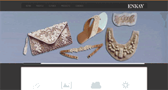 Desktop Screenshot of enkayexports.in