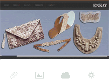 Tablet Screenshot of enkayexports.in
